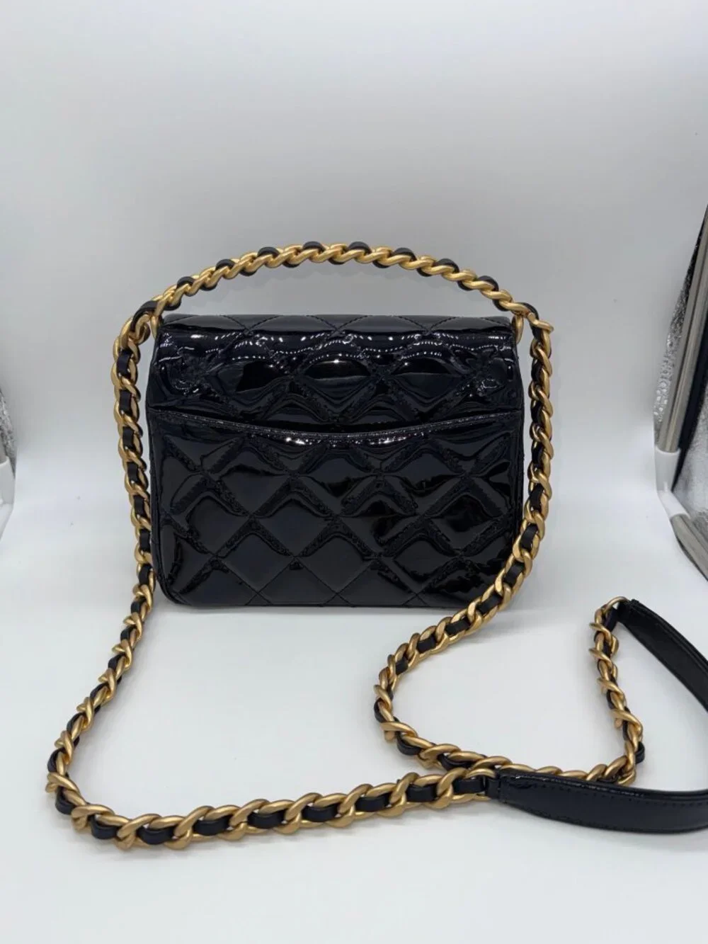 Chanel Mini Top Handle Flap Bag